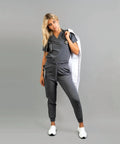 Nurse wearing All Day Slip Resistant Comfort Work Shoe For Nurses And Chefs With Wide Toe Box Breathable Ventilation in Crisp White