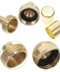 Ditch The Leaky Hose Old Fittings And Grab This Brass 1/2 Inch Barb Repair Kit With Secure Fixing Ring For Super Durable Car Washing And Garden Water Connection That Is Just The Thing You Need, brass hose fittings