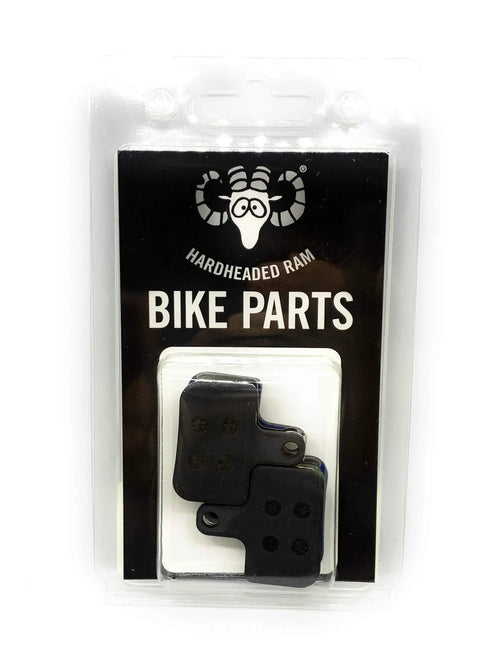 2 Pairs Resin Bike Pads For Quiet, High Power Braking On Trail And XC Rides, Fits Level T TL Elixir DB Avid And More OEM Brakes