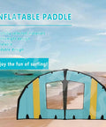 Inflatable Surf Wing For Kitesurfing 4m2 5m2 6m2 With Window Portable Foil Kite For Adults And Beginners Water Play And Outdoor Fun Easy Deflation Travel Bag Included on beach