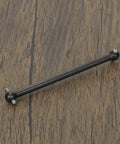 Rear Driveshaft Dogbone 82mm Number 45 Steel For Arrma Outcast Notorious Typhon 6S BLX Upgrade Parts Compatible With ARAC4030 AR310470 Black Heavy Duty Performance For Durable RC Racing Confidence.