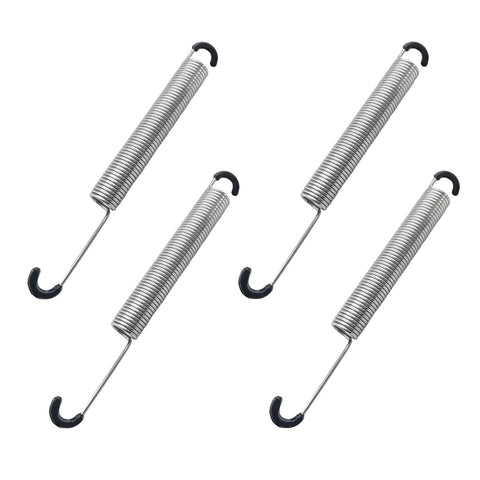 Premium 4 Pack 7 Inch Extension Springs For Power Recliner Lift Chair Couch Replacement Hardware featuring heavy duty steel design.