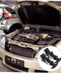 Car engine with Flexible T Handle Draw Latches 10 Pack For Tool Boxes Coolers Boats Trailers And Outdoor Gear inset