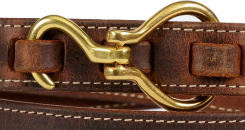 Full Grain Leather Belt With Hoof Pick Buckle, Handcrafted By Amish In Lancaster PA, Built For All Day Comfort, Casual Or Dress Wear, 100 Percent Leather