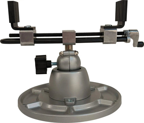 Multi Purpose Work Center With Self Centering Jaws 9 Inch Opening built tough heavy duty base six compartment parts tray