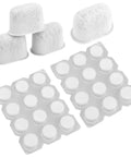 Espresso Machine Cleaning Kit For Ninja Luxe Cafe With Descaling Tabs And Water Filters Includes 24 Cleaning Tabs And 4 Filters For Deep Clean Mineral Build Up Removal And Easy Maintenance, 24 tabs and 4 filters shown