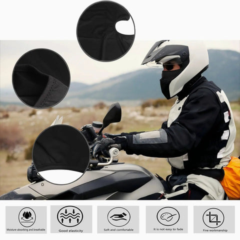 4 Pack Balaclava Face Mask for Outdoors Ride Ready Gear breathable ski mask for winter bike riding motorcycle use black