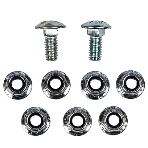 Premium Mulch Kit For QZE502 Zero Turn Rider Part 142-6242 hardware components and fasteners close-up