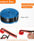 2 Pack TPU Road Bike Tire Liners For 20 To 23c Tires Self Adhesive Puncture Protection For 700c Road Bicycles No Flats Thicker