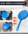 Durable Windshield Washer Fluid Cap Replacement For Nissan Titan Maxima G20 G35 And Infiniti Models OEM Style shown in use