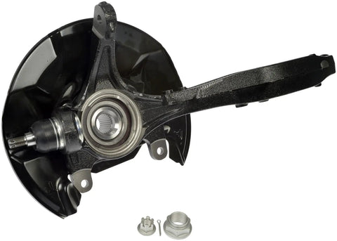 Front Left Wheel Bearing And Hub Assembly For Honda Accord And Acura Tsx Drivers Side Loaded Knuckle with nut and clips.