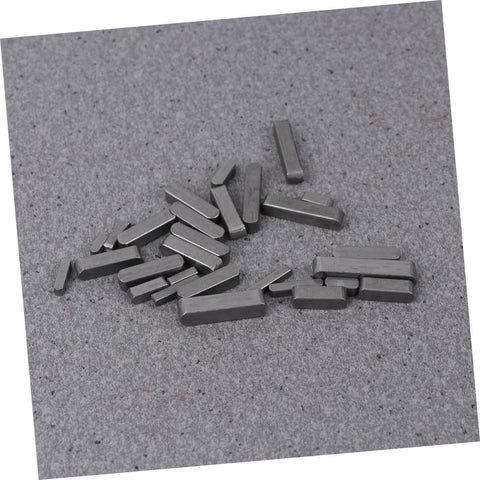 Pro Grade Square Parallel Pin Set With Flat Head Machine Pins, 140-Piece Assortment For Bolts And Fasteners shown on gray surface
