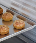 Top Shelf Pro Kitchen Beast Half Size Holding And Proofing Cabinet Ul And Nsf Certified Built Badass For Bustling Restaurants with sesame buns