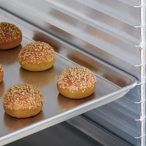 Top Shelf Pro Kitchen Beast Half Size Holding And Proofing Cabinet Ul And Nsf Certified Built Badass For Bustling Restaurants with sesame buns