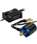 Beefed Up Brushless ESC and External Rotor Motor Upgrade Kit for Axial SCX30 1/30 RC Crawler, 25A Metal ESC