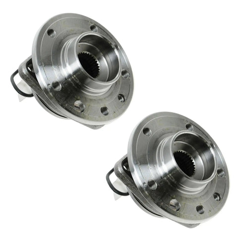 Front Left And Right Wheel Bearing And Hub Assembly Set For Saab 9-3 Arc Vector Linear 2003 2004 2011 9-3X Two Piece Replacement Kit