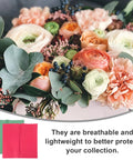 Double Sided Floral Bouquet Wrapping Paper For Gift Packaging Totally Nice Flower Wrap Sheets For Florist Supplies