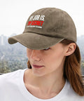 Ultra Comfy Adjustable Baseball Cap For Women Washed Distressed Low Profile Summer Hat It's The Go To Accessory For Dressy Or Casual Looks