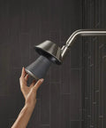 Hand attaching 2.5 GPM Showerhead With Bluetooth Speaker And Harman Kardon Audio, Waterproof Shower Upgrade For Home, Seamless Pairing
