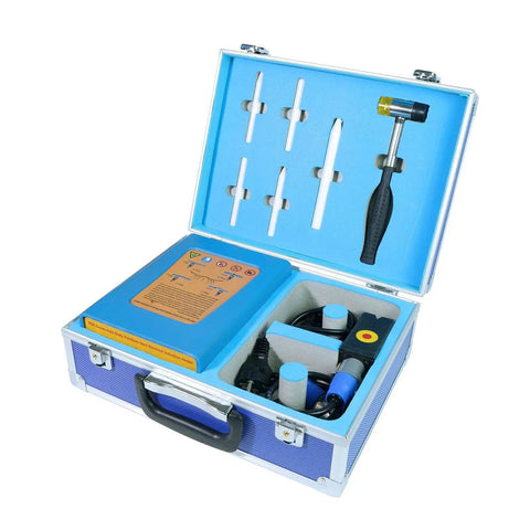 Powerful Paintless Dent Removal Kit With LED Line Board Digital Display Adjustable Power And Time Easy Operation Includes Repair Hammer