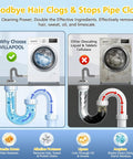 Skip The Hassle Washing Machine Cleaner Tablets For He Front And Top Load Washers Kicks Out Stink Instantly smooth pipe comparison image.