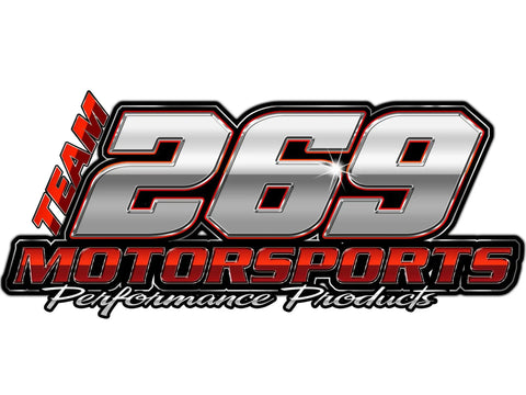 TEAM GCD Motorsports Performance Products logo in red, black, and silver on white background