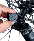 Using Ultimate Suspension Fork Cap Removal Tool on bike fork cap