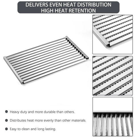 Heavy Duty Stainless Steel Grill Emitter Plates Replace Charbroil Tru Infrared Models For Even Heat Distribution And Fast Cook Ups To Level Up Your Backyard BBQ Game