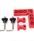 90 Degree Positioning Plastic Right Angle Clamp For Woodworking With 120mm Scale And Complete Accessories Ready To Use Kit