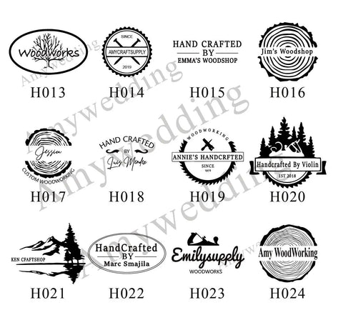 Logos and designs for use with Branding Iron Kit for Wood and Leather With Copper Stamp Mold and Handy Handle Personalize Your Woodworking Projects With Dope Custom Logos or Signatures Heat Stamp Tool For Crafts Gift For Woodworkers And Makers