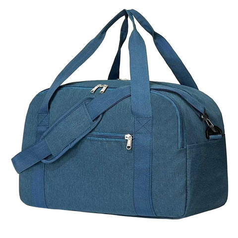 Underseat Travel Duffel With Laptop Compartment And Wet Pocket 25L Carry On Bag That Fits 18x14x8 Inches Under The Seat Duffle Gym Bag For Women And Men Navy Blue