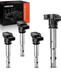 Ignition Coil Packs For Audi And Volkswagen Vehicles, Plug And Play, Compatible With A3 A4 A5 A6 Q3 TT Quattro Allroad Beetle Golf Jetta Passat