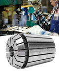 Premium Spring Collet Chuck For CNC Milling Machine With Razor Sharp 0.015mm Accuracy and Super High Clamping Force close-up view.