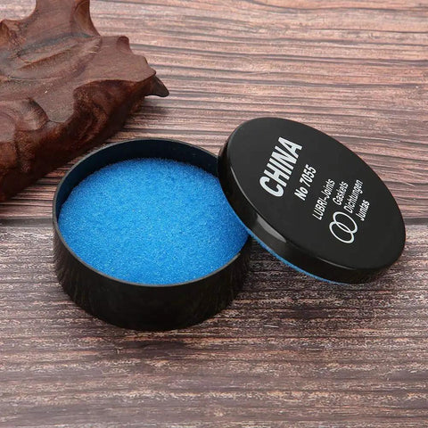 Open container of Pro Grade Watch Gasket Grease Paste For Waterproof Sealing And Repair with blue lubricant pad