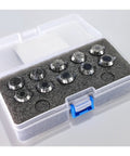 High Precision Spring Collet Set AA Grade ER16 for CNC Engraving Milling Machine Tool Holder in protective case.