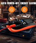 Digital Multimeter Voltage Tester 2000 Counts For ACDC Voltage, Current, Resistance, Diode And Audible Continuity Test on workbench