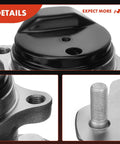 Close-up of rear wheel bearing and hub assembly 5 lug for Nissan Sentra 2013 2019 two pack beefed up high load capacity