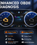 Enhanced OBDII diagnosis features of NT301 Plus 2 In 1 OBD2 Scanner And Battery Tester For Cars And Trucks Code Reader.
