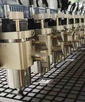 Heavy Duty CNC Spindle Clamp Bracket Aluminum Quick Release Water Cooled Mount for router motor installation.