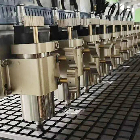 Heavy Duty CNC Spindle Clamp Bracket Aluminum Quick Release Water Cooled Mount for router motor installation.