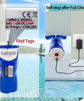 8.4V Pool Cleaner Charger For Water Tech Vacuums And Your Go-To Power Adapter Compatible With LC099-2SK shown charging device