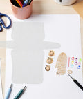 Three Sets Plastic Mesh Sheet Purse Making Kit With Metal Accessories For DIY Bag Crafting, Crochet, Quilting And Sewing Projects, Easy To Personalize And Create Dope, Unique Handbags. White plastic mesh purse pieces with gold hardware on desk