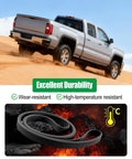 Heavy Duty 87 Inch Serpentine Drive Belt With 6 Rib Design Fits Chevy Silverado GMC Sierra Dodge Ram And Ford Mustang High Performance Engine Accessory for durability on rugged terrain.