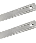 Heavy Duty Steel Welding Wedge For Pipe Fitting 5 Inch Beefy Wedge For Welding Leveling And Pipe Fittings, pack of two metal wedges