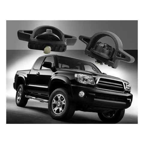 Heavy Duty Truck Bed Cleat Anchor For Toyota Tacoma And Tundra Deck Track System displayed with black nylon design.