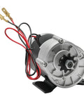 Heavy Duty 24V 450W Brushed Gear Motor Kit With Controller 60 To 1 Reduction for ebikes with attached wiring.