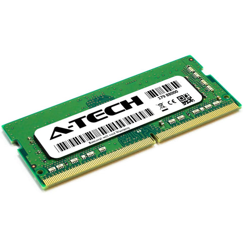 A-Tech branded 16GB DDR4 RAM Kit 2666MHz SODIMM for laptops, featuring 260-pin design and labeled module, for faster multitasking.