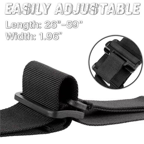 Two Point Shotgun Sling With 15 Round 12 Gauge Shell Holder Go To Accessory For Quick Access Ammo During Hunting And Outdoor Adventures Built For Field Use, showing adjustable length and width