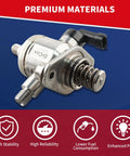 Plug-And-Play High Pressure Fuel Pump 12622475 Drop-In Replacement For Chevrolet Equinox, Traverse, Impala, metal construction