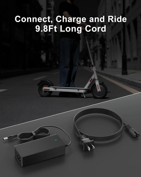 Beefed Up 42V Replacement Charger For SwagTron And SwagCycle Electric Scooters And Bikes, Fully Compatible With EB1 EB5 Pro EB6 Youth EB7 Elite EB8 EB9 EB10 EB11 EB12, Envy Pro, Swagger 2 Classic 3 Pro V1 Scooters
